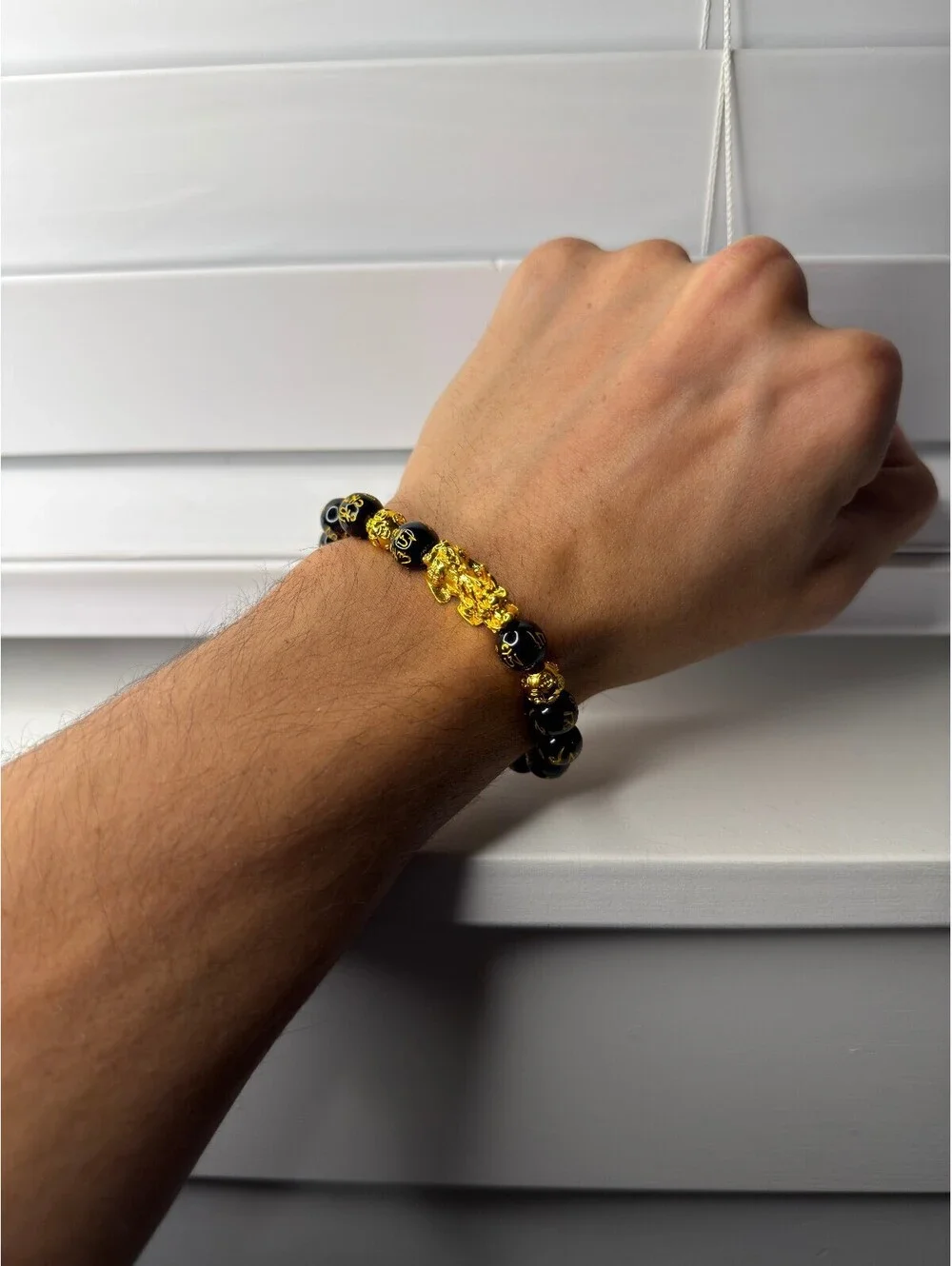 Black Golden Dragon Bracelet A-33
